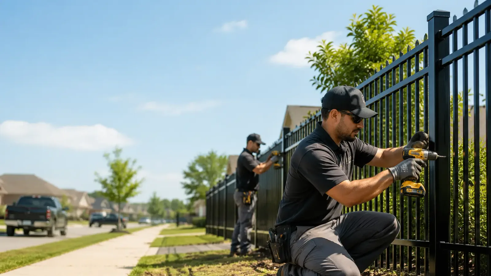 Metal Fence Installation in Reading, MN